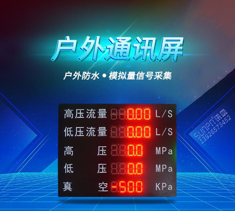 模擬量信號顯示屏