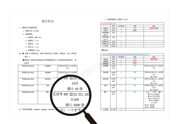 PLC通訊顯示屏通訊協(xié)議