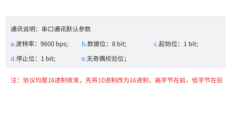 工業溫控器通訊協議