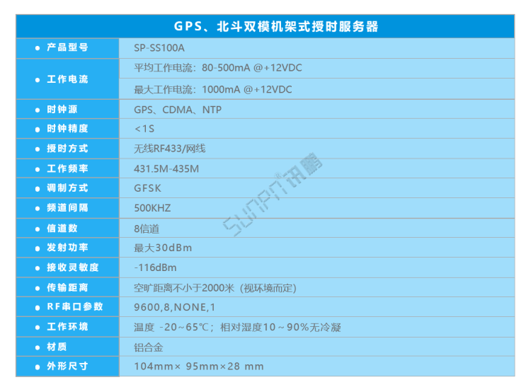 同步時鐘服務器-GPS/CDMA無線服務器