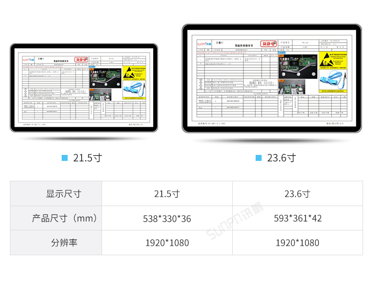 SOP電子作業指導書管理系統-產品尺寸 SOP電子作業指導書管理系統-產品尺寸